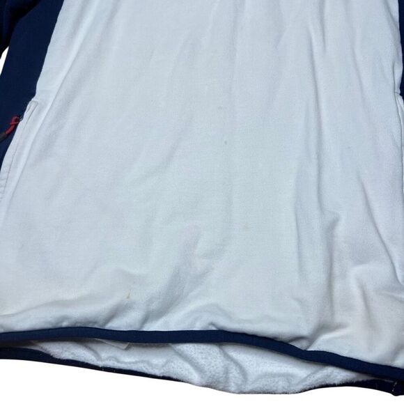 Y2K Vintage Adidas Great Britain England Pullover Olympics 1/2 Zip Small Medium - Picture 4 of 8